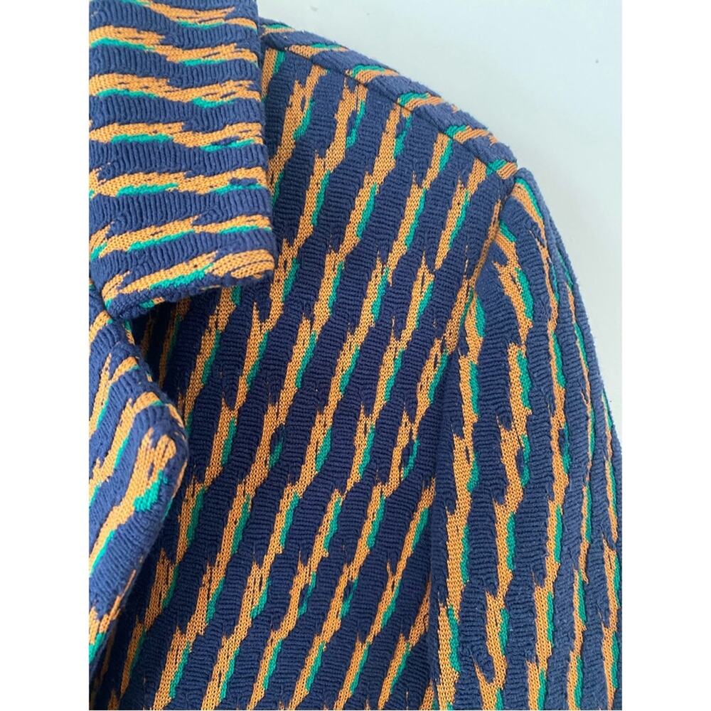 & Other Stories Navy Striped Blazer Twee Workwear Size 6 NWT - Picture 10 of 11